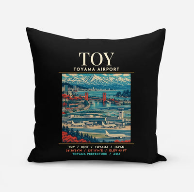TOY - Poster - Pillow - Black