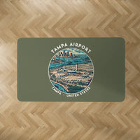 Thumbnail for Tampa International Airport (TPA) Carpets - Carpet Rectangle - Badge - Green Army