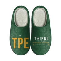 Thumbnail for Taipei Taiwan Taoyuan International Airport (TPE) Slippers & Flip Flops - Slippers - Cotton - Code - Different - Green