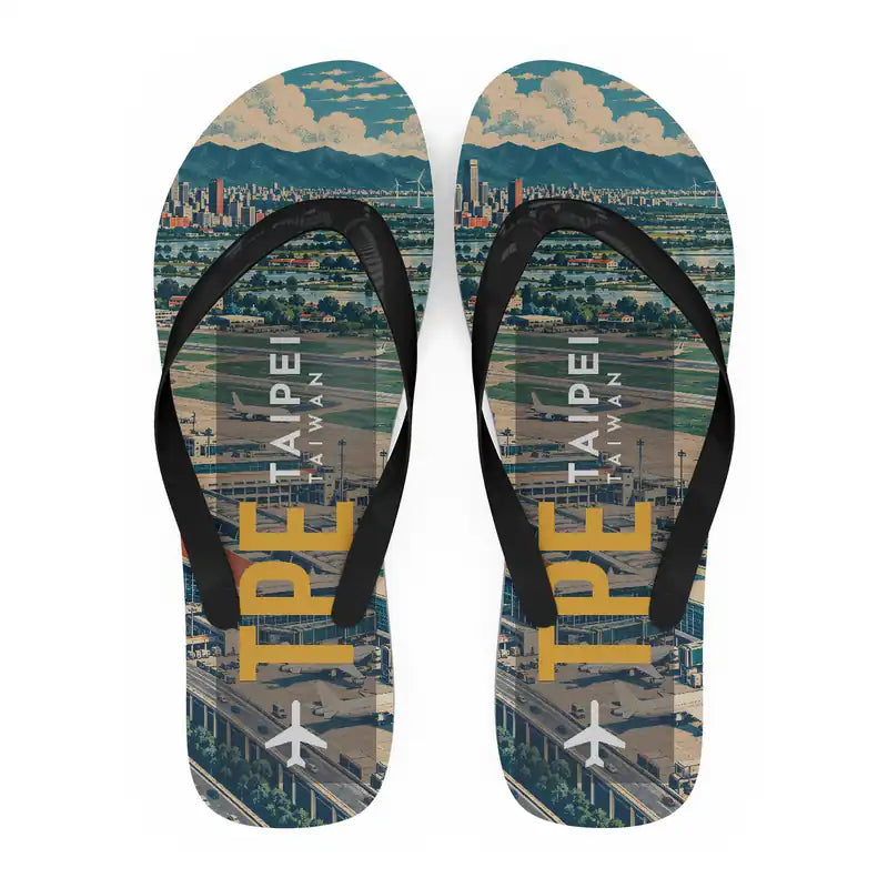 Taipei Taiwan Taoyuan International Airport (TPE) Slippers & Flip Flops - Slippers - Flip Flops - Scene