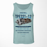Thumbnail for TPE331-12 design on light green tank top