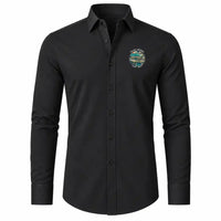 Thumbnail for Felipe Carrillo Puerto International Airport Tulum (TQO) Shirts - Long Sleeve Shirt - Badge - Black