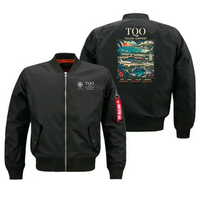 Felipe Carrillo Puerto International Airport Tulum (TQO) Bomber Jacket