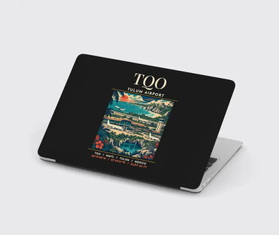 TQO - Poster - MacBook Case - Black