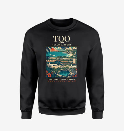 TQO - Poster - Sweatshirt - Black