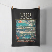 Thumbnail for TQO - Poster - Towel - Black
