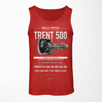 Thumbnail for TRENT 500 design on red tank top