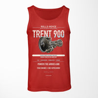 Thumbnail for TRENT 900 design on red tank top