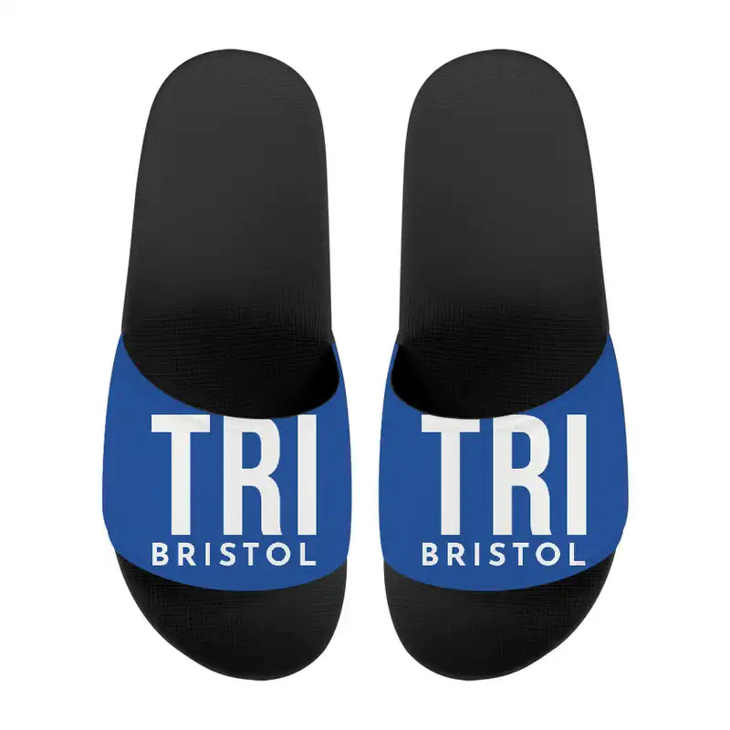 Tri-Cities Airport (TRI) Slippers & Flip Flops - Slippers - Sport - Code - Blue