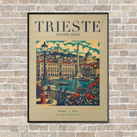 Thumbnail for TRIESTE - Poster - Canvas Framed - Beige