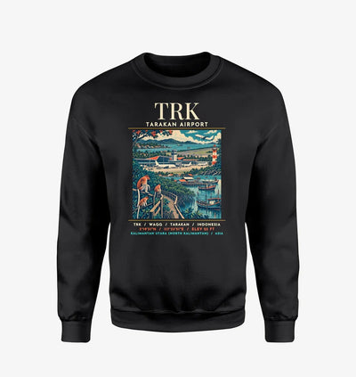 TRK - Poster - Sweatshirt - Black