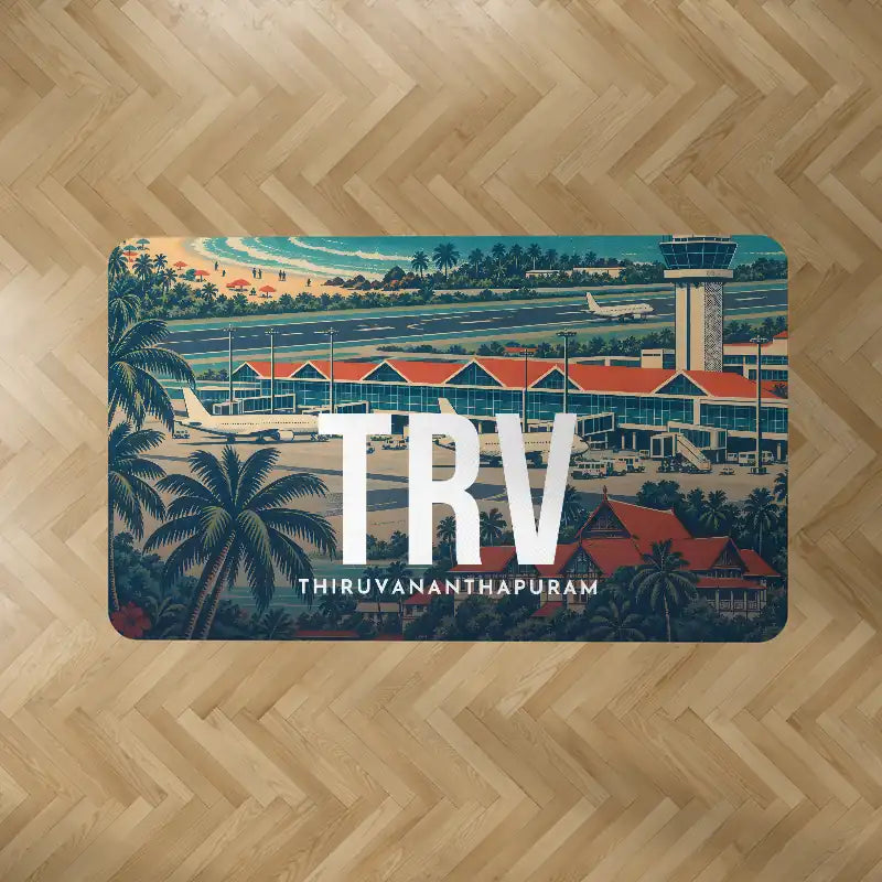 Thiruvananthapuram International Airport (TRV) Carpets - Carpet Rectangle - Scene