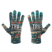 Thumbnail for Thiruvananthapuram International Airport (TRV) Gloves - Gloves - Full - 3D