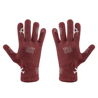 Thumbnail for Taipei Songshan Airport (TSA) Gloves - Gloves - Full - Pattern - Dark Red