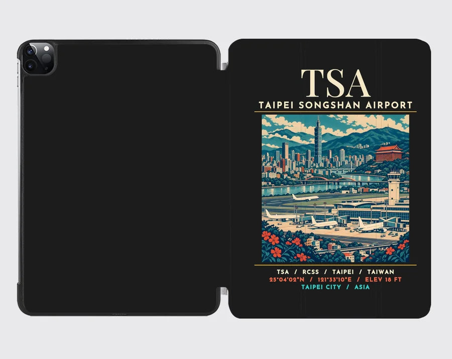 TSA - Poster - iPad Case - Black