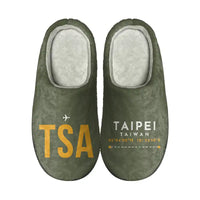 Thumbnail for Taipei Songshan Airport (TSA) Slippers & Flip Flops - Slippers - Cotton - Code - Different - Green Army