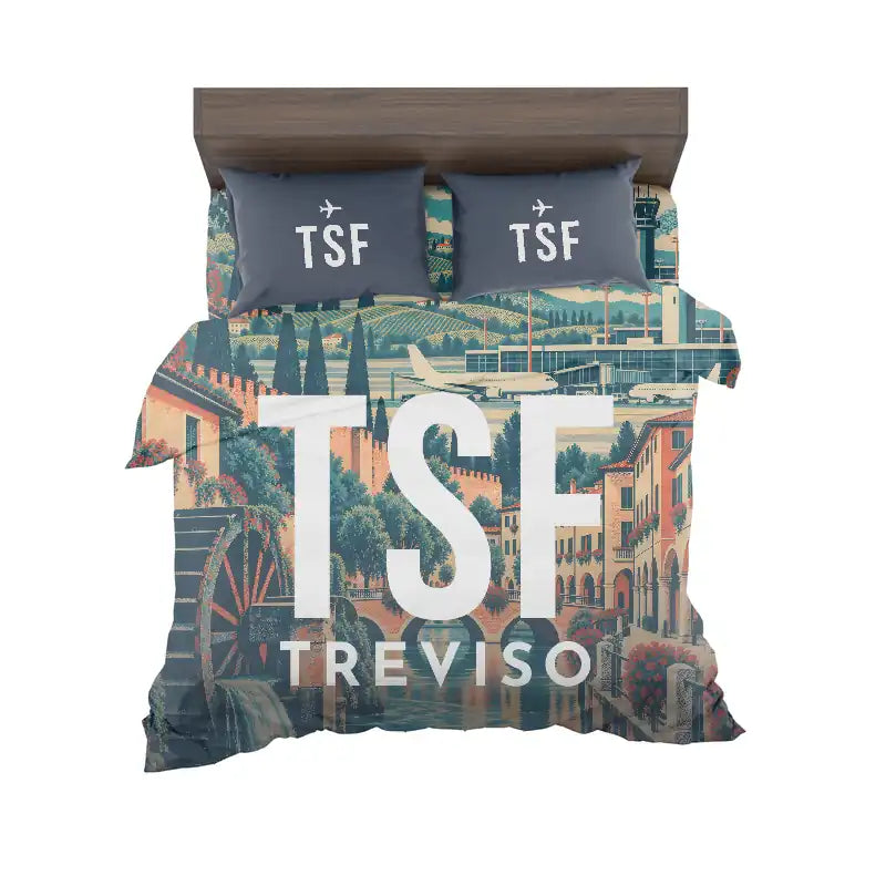 Treviso Airport (TSF) Bedding Sets & Blankets - Bedding Set - Scene
