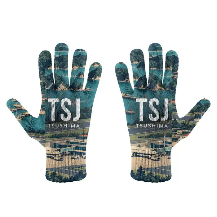 Tsushima Airport (TSJ) Gloves - Gloves - Full - 3D