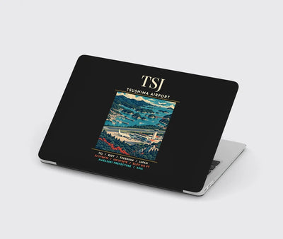 TSJ - Poster - MacBook Case - Black