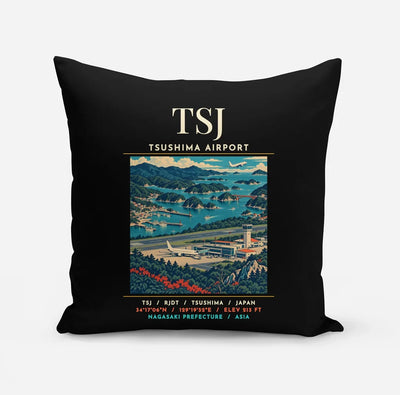TSJ - Poster - Pillow - Black