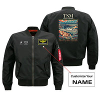 Thumbnail for TSM - Poster - Bomber Jacket - Black + NAME