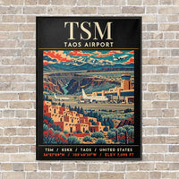 Thumbnail for TSM - Poster - Canvas Framed - Black