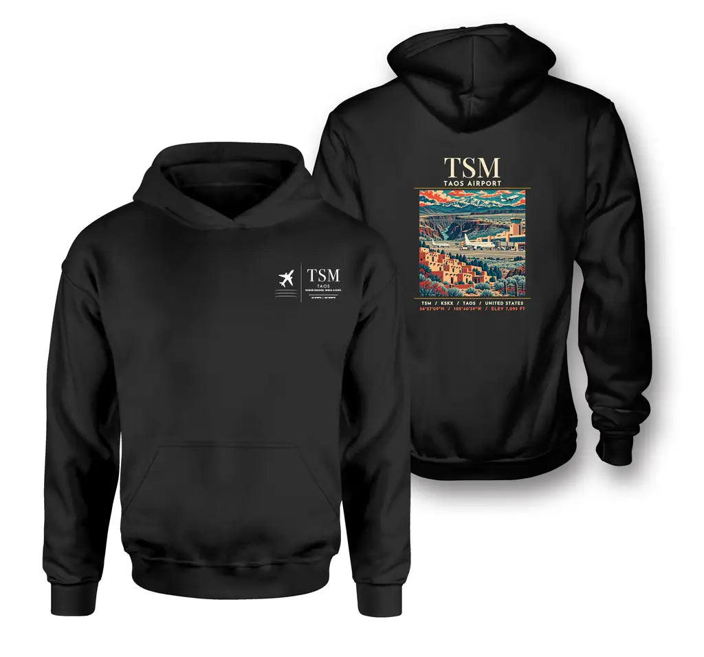TSM - Poster - Double-Side Hoodie - Black