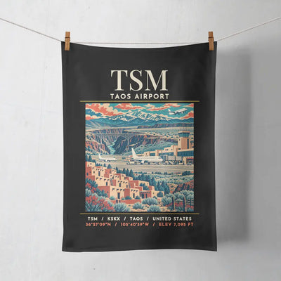 TSM - Poster - Towel - Black