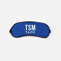 Thumbnail for Taos Regional Airport (TSM) Sleep Masks - Sleep Mask - Code - Blue