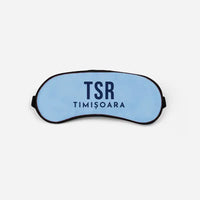 Thumbnail for Timișoara Traian Vuia International Airport (TSR) Sleep Masks - Sleep Mask - Code - Light Blue
