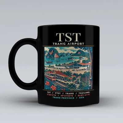 TST - Poster - Mug - Black