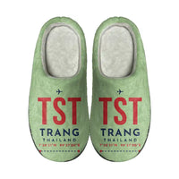 Thumbnail for Trang Airport (TST) Slippers & Flip Flops - Slippers - Cotton - Code - Same - Light Green