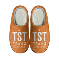 Thumbnail for Trang Airport (TST) Slippers & Flip Flops - Slippers - Cotton - Code - Same - Orange