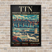 Thumbnail for TTN - Poster - Canvas Framed - Black