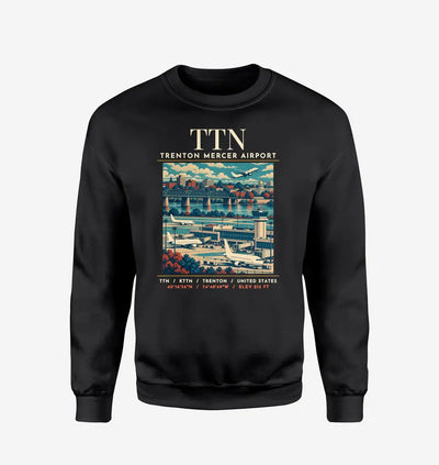 TTN - Poster - Sweatshirt - Black