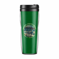 Thumbnail for Trenton-Mercer Airport (TTN) Travel Mugs - Badge - Plastic (No Holder) - Green