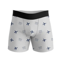 Thumbnail for Taitung Airport (TTT) Men Boxers - Pattern - Light Gray