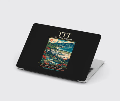TTT - Poster - MacBook Case - Black