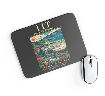 TTT - Poster - Mouse Pad - Black