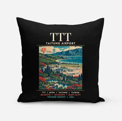 TTT - Poster - Pillow - Black
