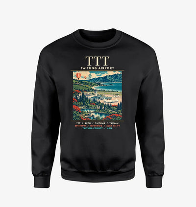 TTT - Poster - Sweatshirt - Black