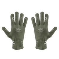 Thumbnail for Tours Val de Loire Airport (TUF) Gloves - Gloves - Full - Pattern - Green Army