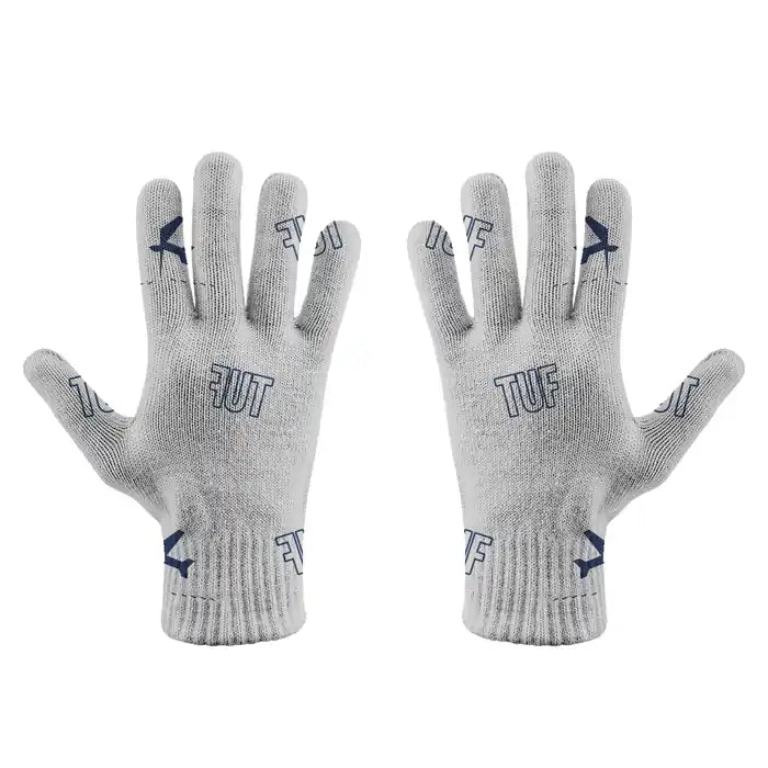 Tours Val de Loire Airport (TUF) Gloves - Gloves - Full - Pattern - Light Gray