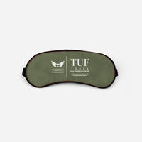 Thumbnail for Tours Val de Loire Airport (TUF) Sleep Masks - Sleep Mask - Front - Green Army
