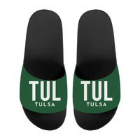 Thumbnail for Tulsa International Airport (TUL) Slippers & Flip Flops - Slippers - Sport - Code - Green