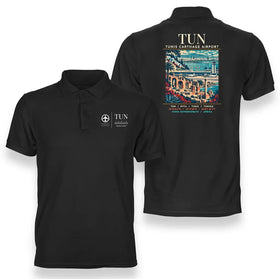 Tunis-Carthage International Airport (TUN) Premium Polo T-Shirts