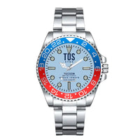 Thumbnail for Tucson International Airport (TUS) Aviator Watches - Classic - Light Blue - Premium Diver - Blue & Red