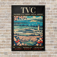 Thumbnail for TVC - Poster - Canvas Framed - Black
