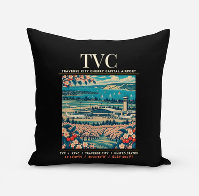 TVC - Poster - Pillow - Black