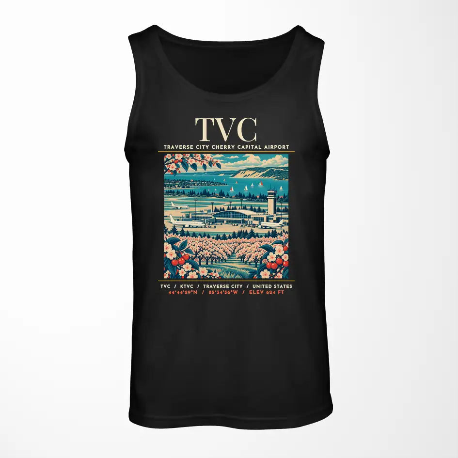 TVC - Poster - Tank Top - Black